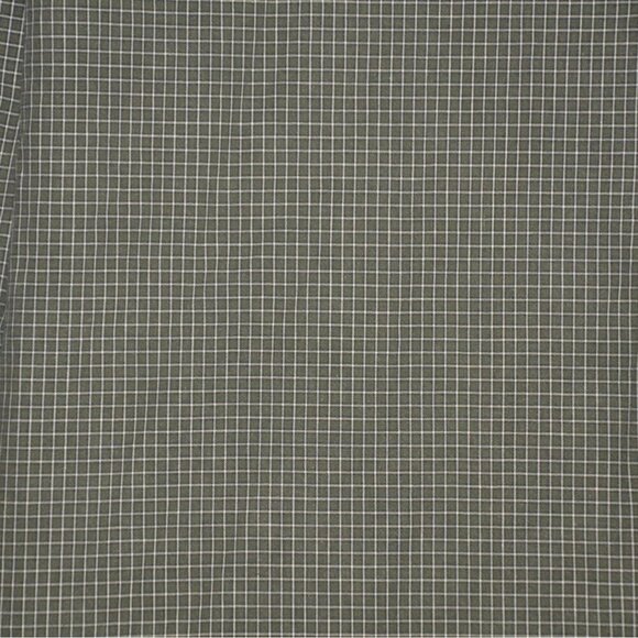 Abercrombie Fitch Shirt Men's XL Olive Green Button Up Plaid Vintage 90's Y2K - Picture 7 of 9